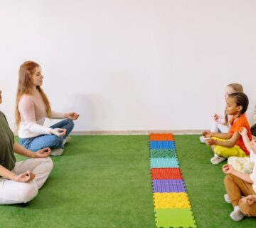 Kids Yoga Support Children's Academic