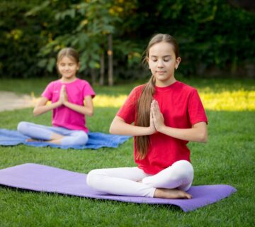 "Kids Yoga Practice for Mindfulness"