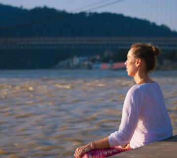Woman Meditating - Best Meditation Solution in California UPFCal